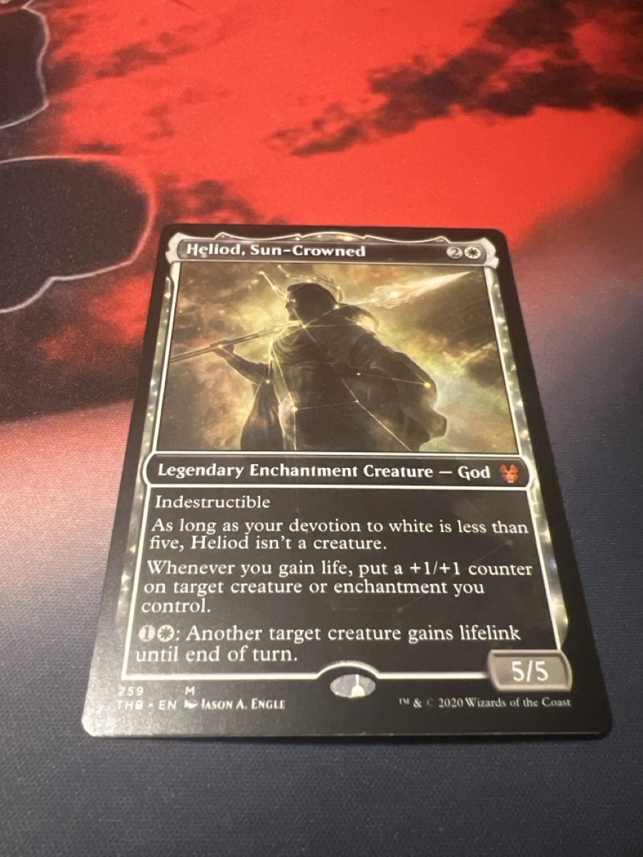 Magic The Gathering Cartes à collectionner: Magic The Gathering Heliod, Sun-Crowned – D'occasion à St. Gallen par lob_bkw9