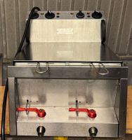 Fritteuse Edelstahl Gastro