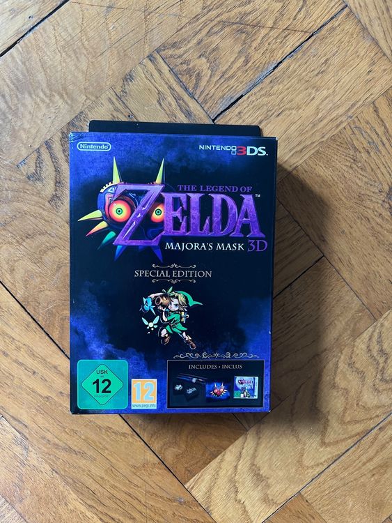 Zelda Majora’s Mask Nintendo 3DS Special Edition Collector Kaufen auf