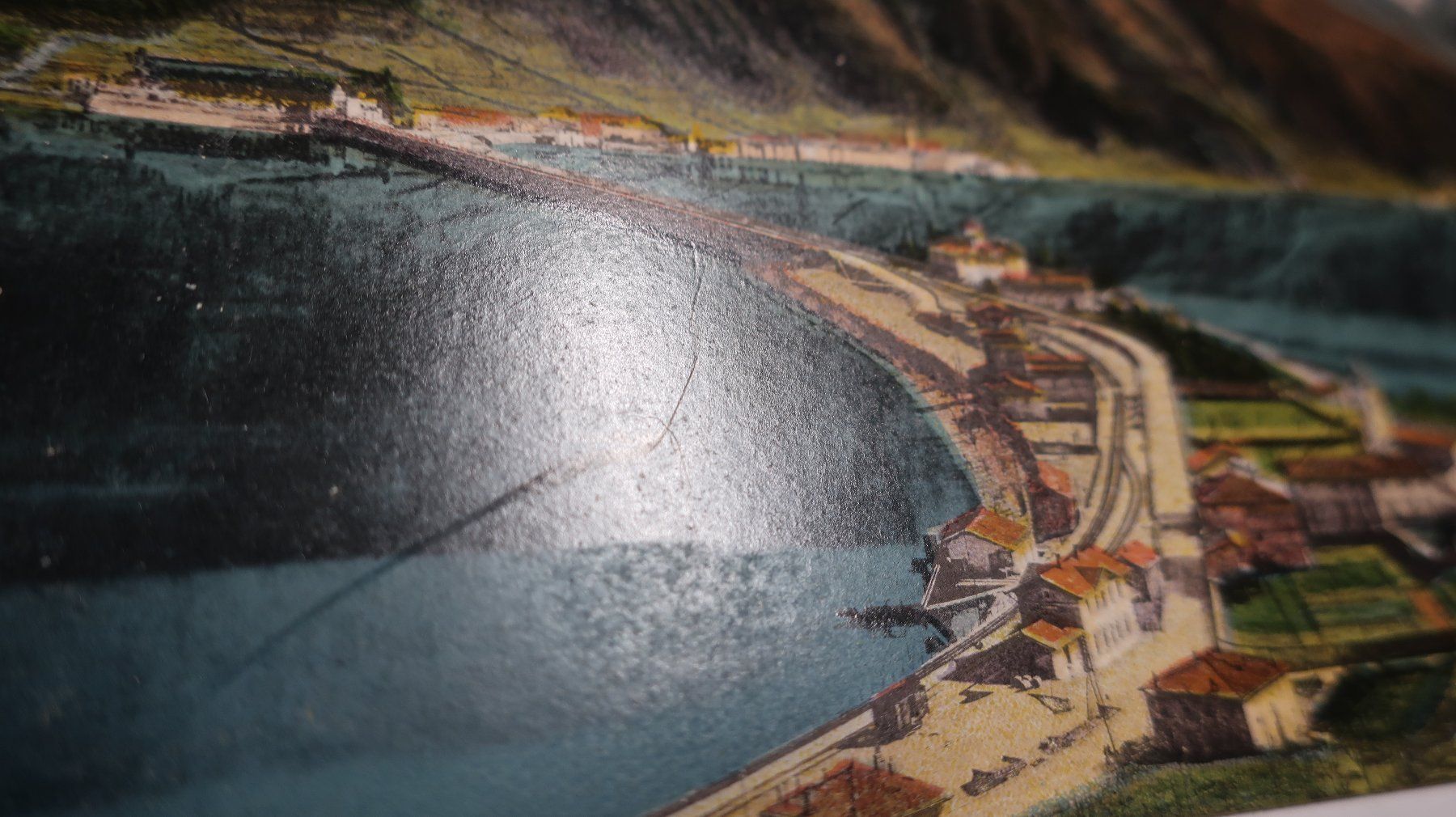 Cartoline postali: Lago di Lugano Melide e Monte Generoso – Usato da Cormoret venduto da Pascalll2001 4