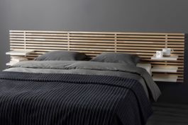 MANDAL Bett Kopfteil mit Ablageflächen