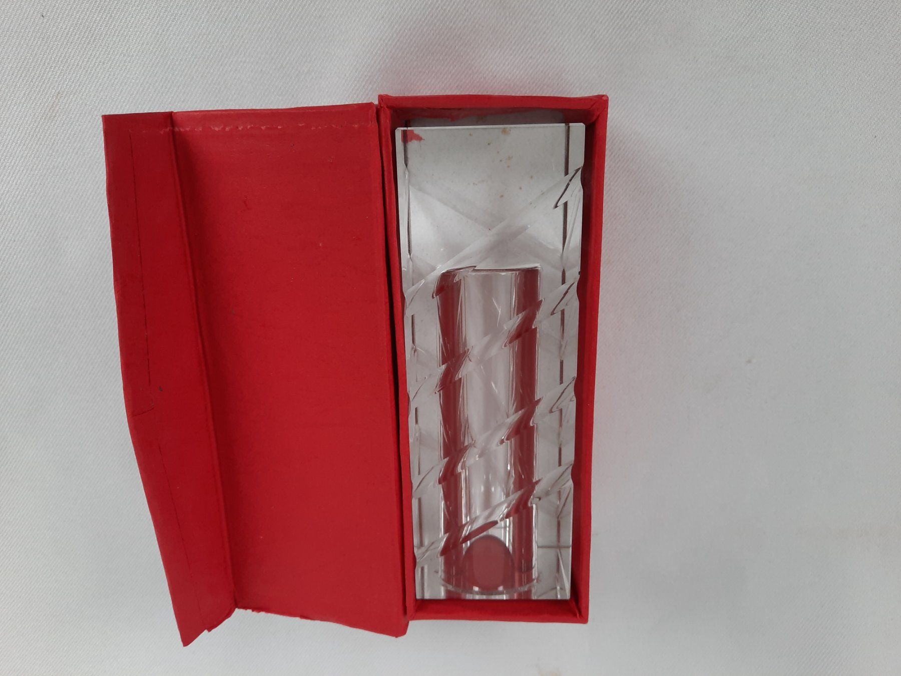 Vasen & Gefässe: Einzelblumenvase aus Kristallglas – Neu (gemäss Beschreibung) aus Beinwil am See von Restwert_Beinwil 4