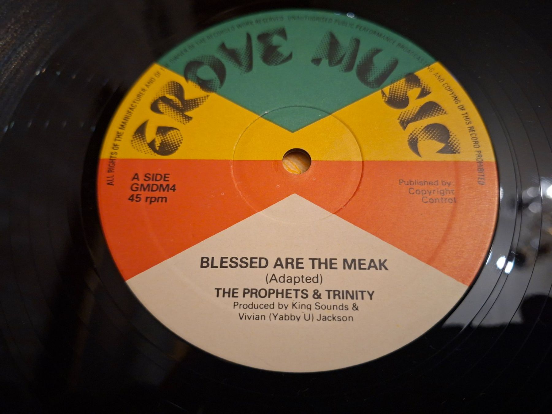 Dischi in vinile: Reggae Maxi 12" -The Prophets & Trinity-Blessed are the Weak – Usato da Bernex venduto da Wannabehasbeen01 4