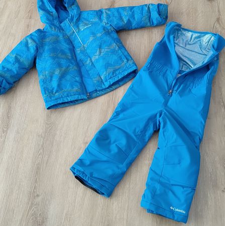 Top Skianzug von Columbia, Grösse 98, Blau, Winter