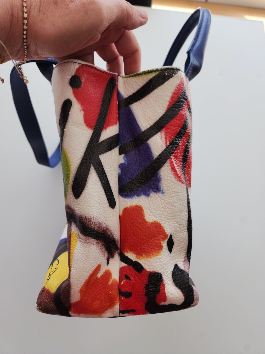 Borse da donna: Sac à main C. Dechamby "le regard" authentique cuir – Usato da Neuchâtel venduto da Virg30 9