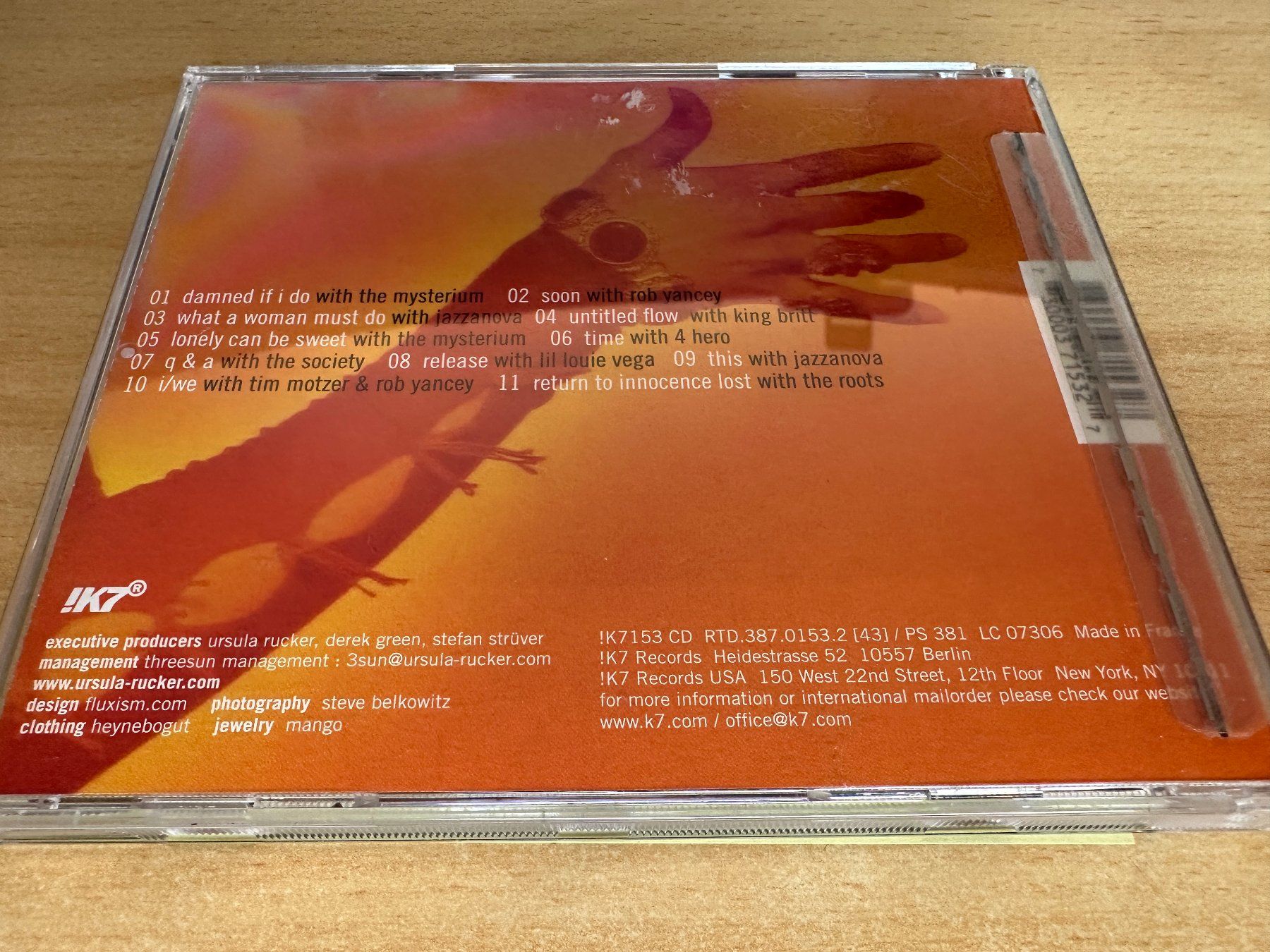 CD: Ursula Rucker – Silver Or Lead – Usato da Rikon im Tösstal venduto da Alpenmutz 1