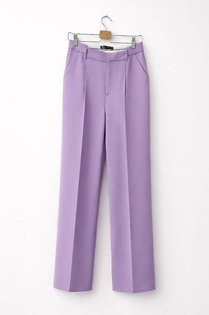 Pantaloni Zara lilla