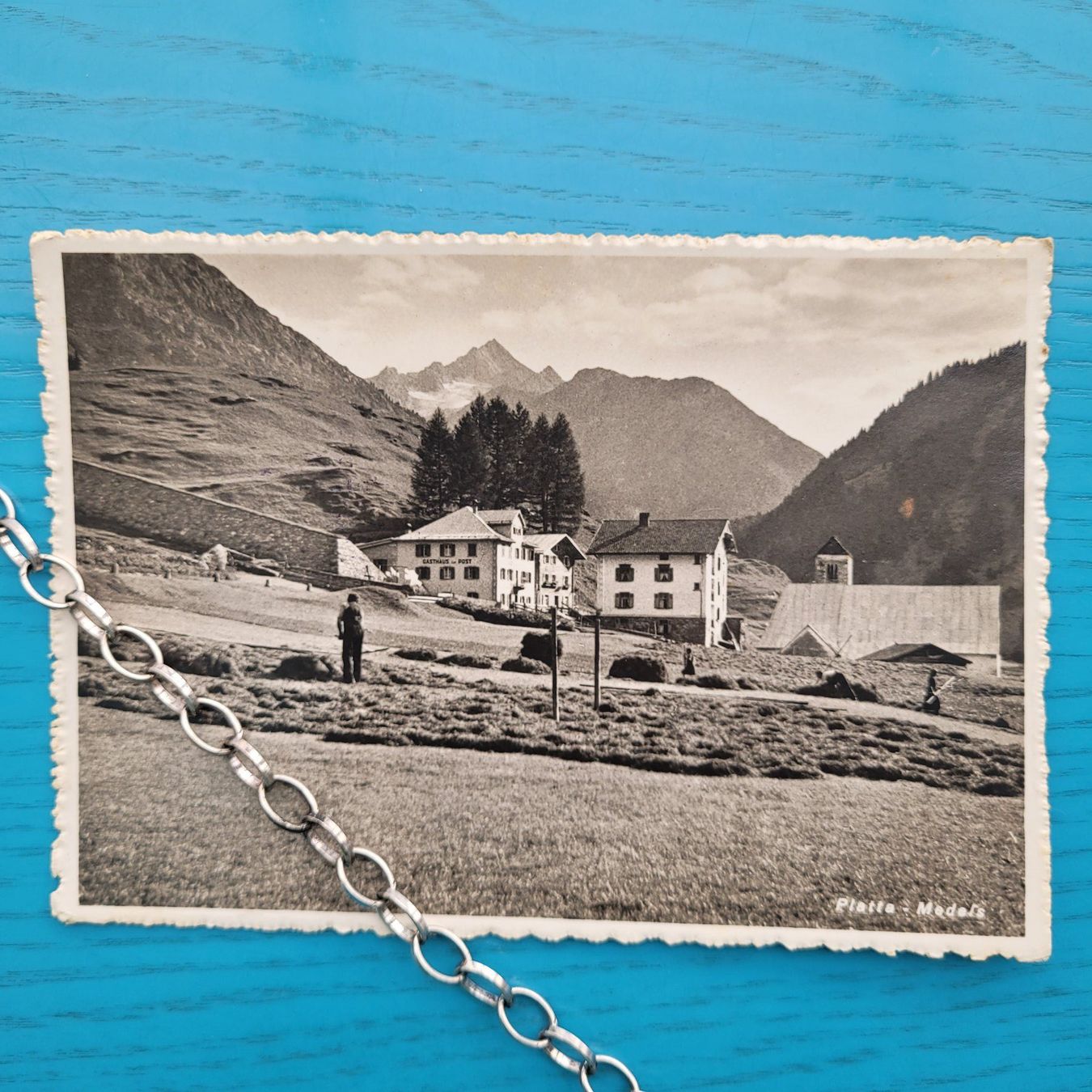 Cartoline postali: Platta-Medels 1948 – Usato da SCHÜBELBACH venduto da CoKaHa