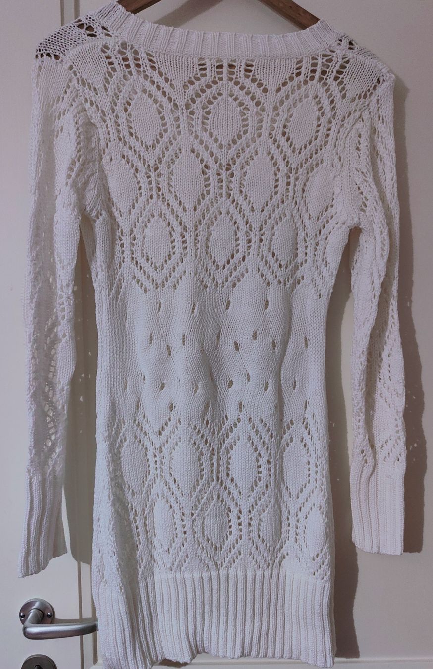 Pullover & Sweatshirts: Weisser Strickpullover Grösse S – Gebraucht aus Zürich von tweetys78 1