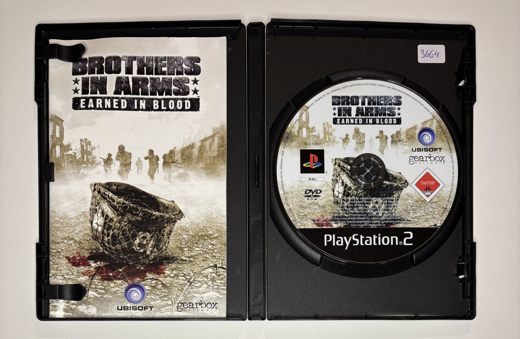 Giochi: PS2 - Brothers in Arms: Earned in Blood – Usato da Allschwil venduto da Bullach 1