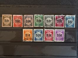 Timbres-poste Israel 11 pièces divers valeurs
