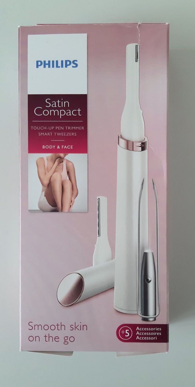 Philips Cura del viso: Pinzette Philips Satin Compact Body&Face – Nuovo (secondo la descrizione) da Mellingen venduto da formi17 1