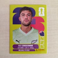 Max CROCOMBE, NZL 2, Panini WM 2026