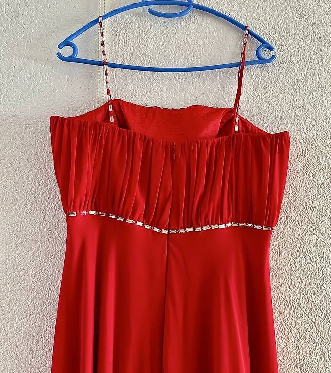 Vestiti: Abendkleid Rot – Usato da Nussbaumen AG venduto da JwC771 3