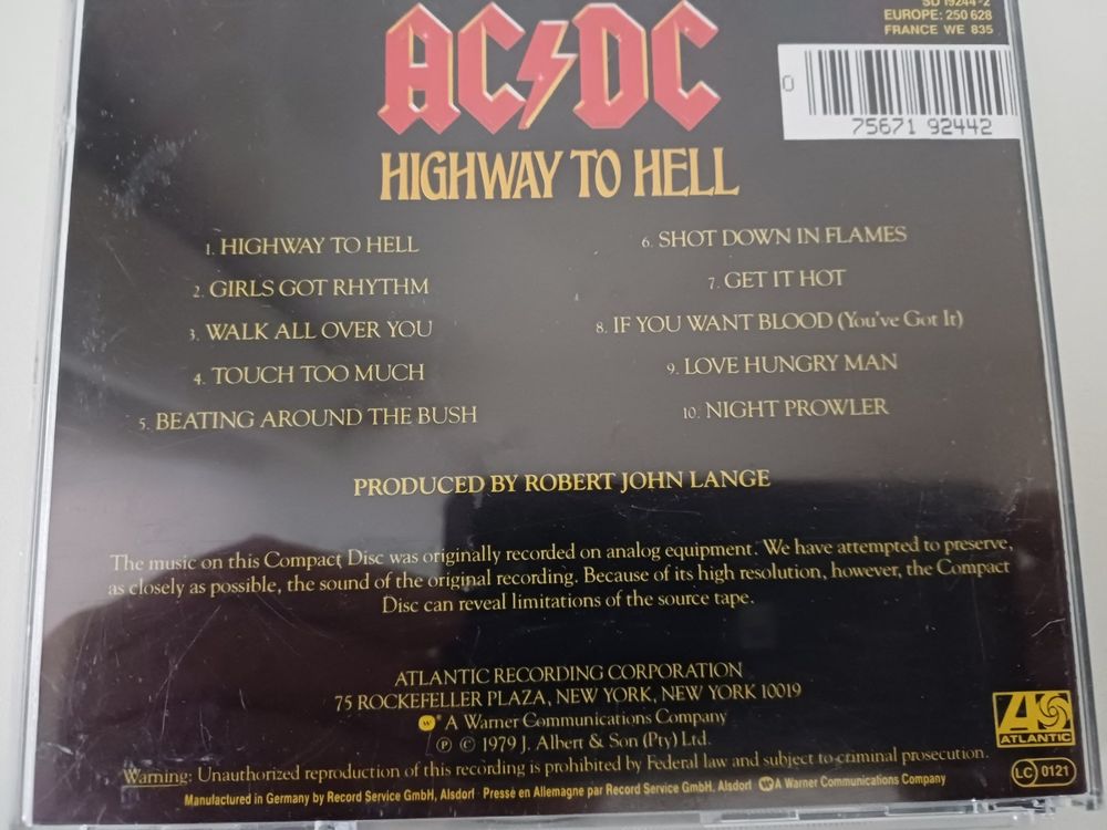 CD AC DC Highway To Hell | Kaufen auf Ricardo