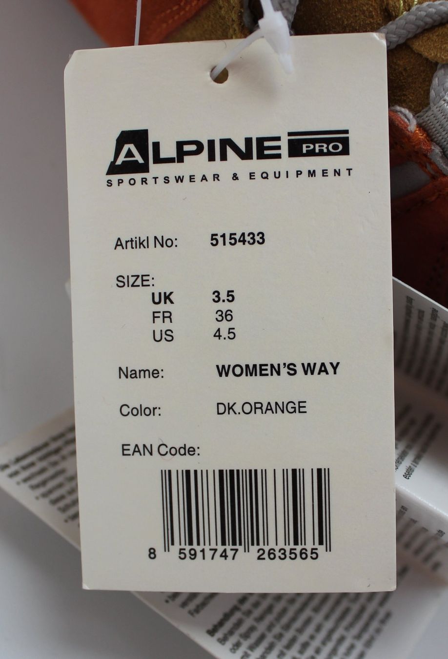 Damenschuhe: Chaussures Alpine Pro t. 36   NEU! – Neu und originalverpackt aus Peseux von Gilloss 3