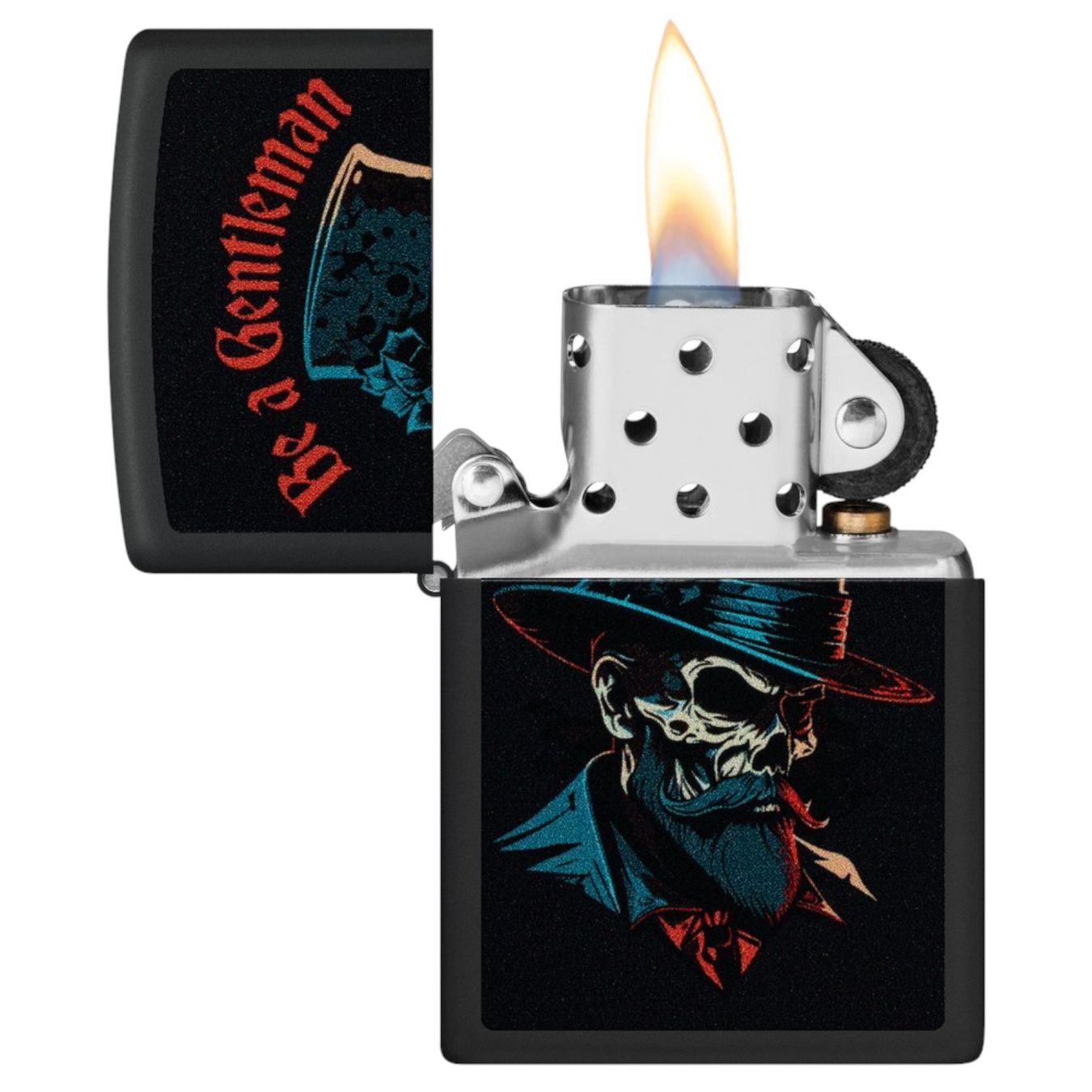 Zippo Accendini: ZIPPO Sei ein Gentleman Feuerzeug 60007384 – Nuovo e nell'imballaggio originale da Ennenda venduto da Benzinflamme 2