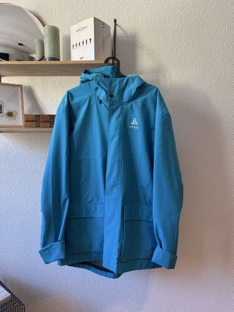 Odlo Herren Outdoorjacke Türkis/Blau
