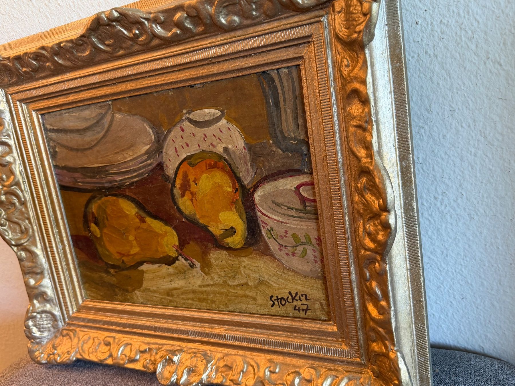 Dipinti: Hans STOCKER 1947 ÖlGemälde Auf Leinwand – Usato da Basel venduto da PAUL_ART 7