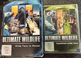 2 DVDs Ultimate Wildlife Tierdoku BBC Wasser Land