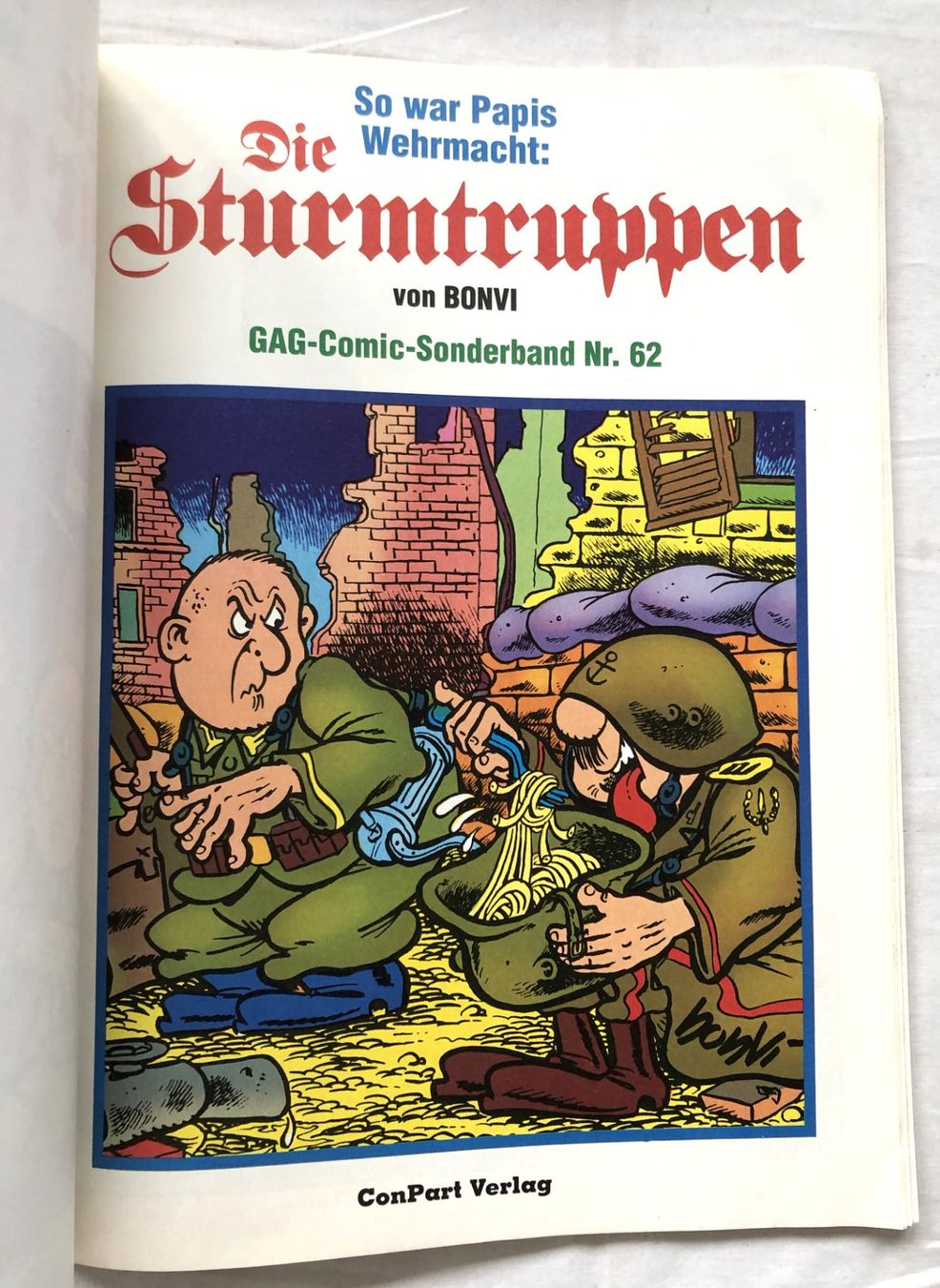 Fumetti: Die Sturmtruppen - Nr.62 - 1.Auflage – Usato da Schaffhausen venduto da durruti 1