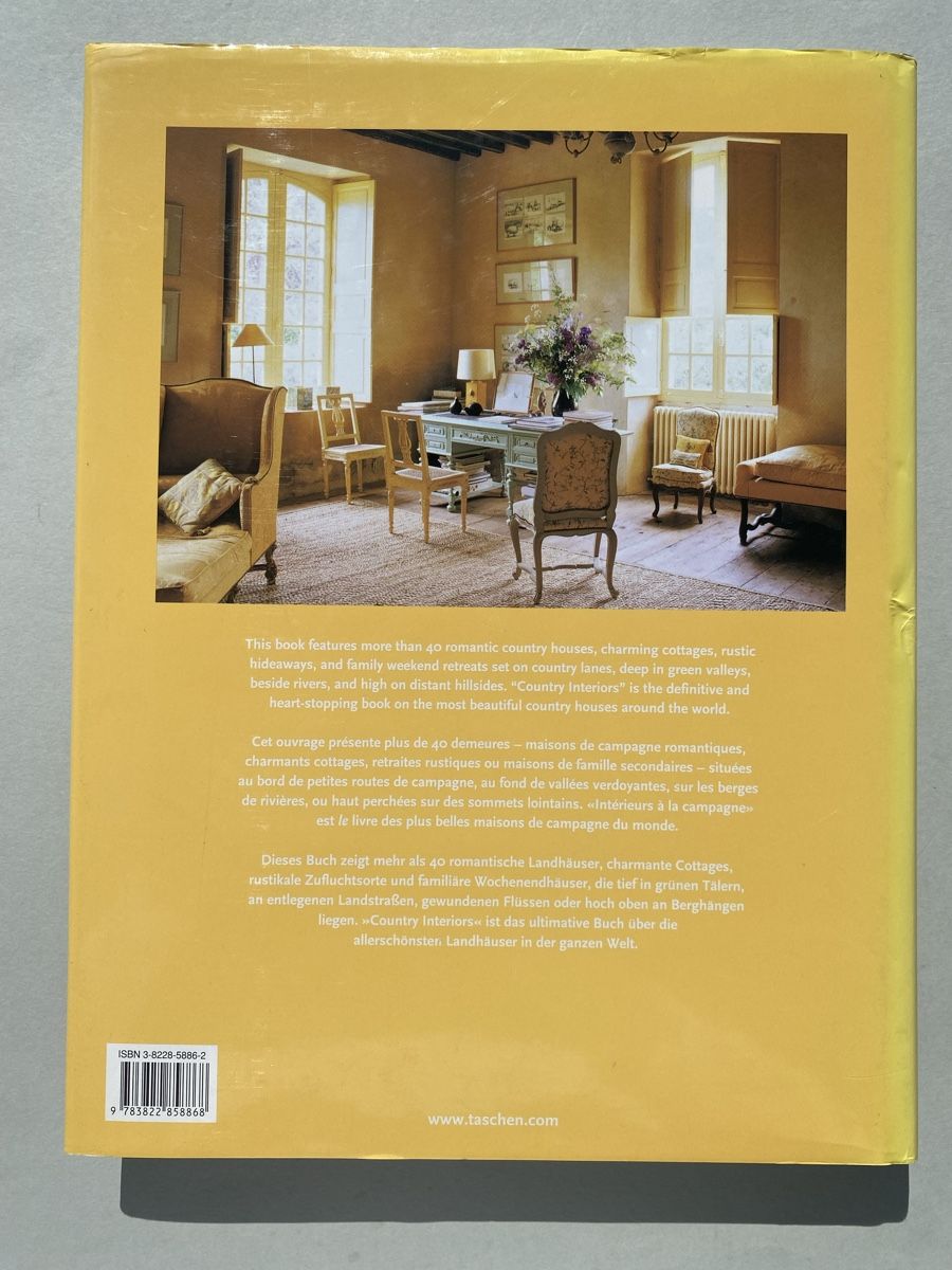 Libri: TASCHEN Country Interiors - Interieur & Wohnen – Usato da Zürich venduto da lesgarcons 6