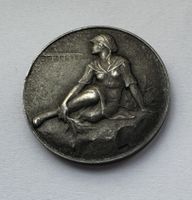 1929 Schützenmedaille Bellinzona Silber 27 mm