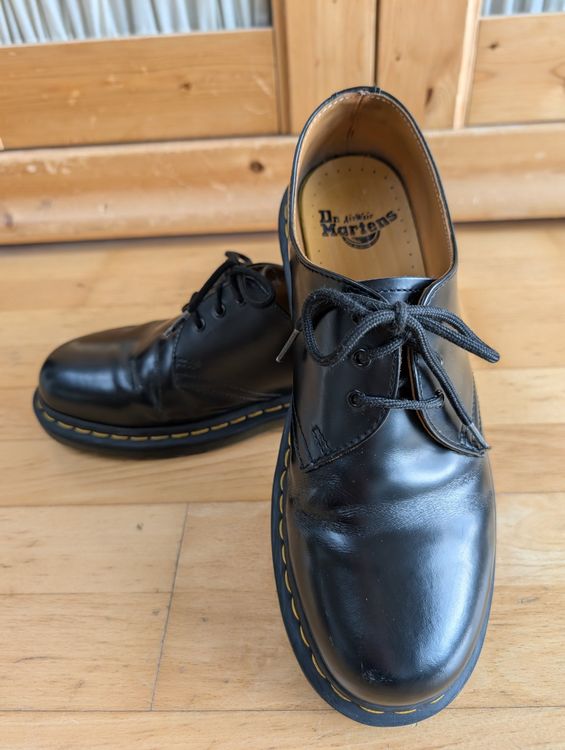 Martens 1461, 41, schwarz, Leder (Gebraucht) in Bremgarten