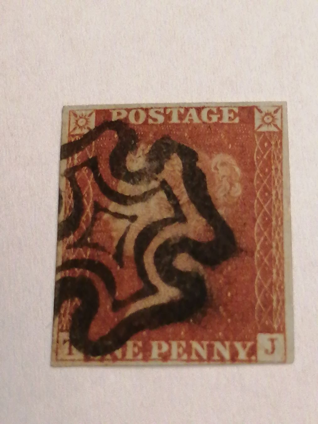 Tous les timbres: One Penny Red 1841, Platte 14 – D'occasion à Happerswil par tschergi