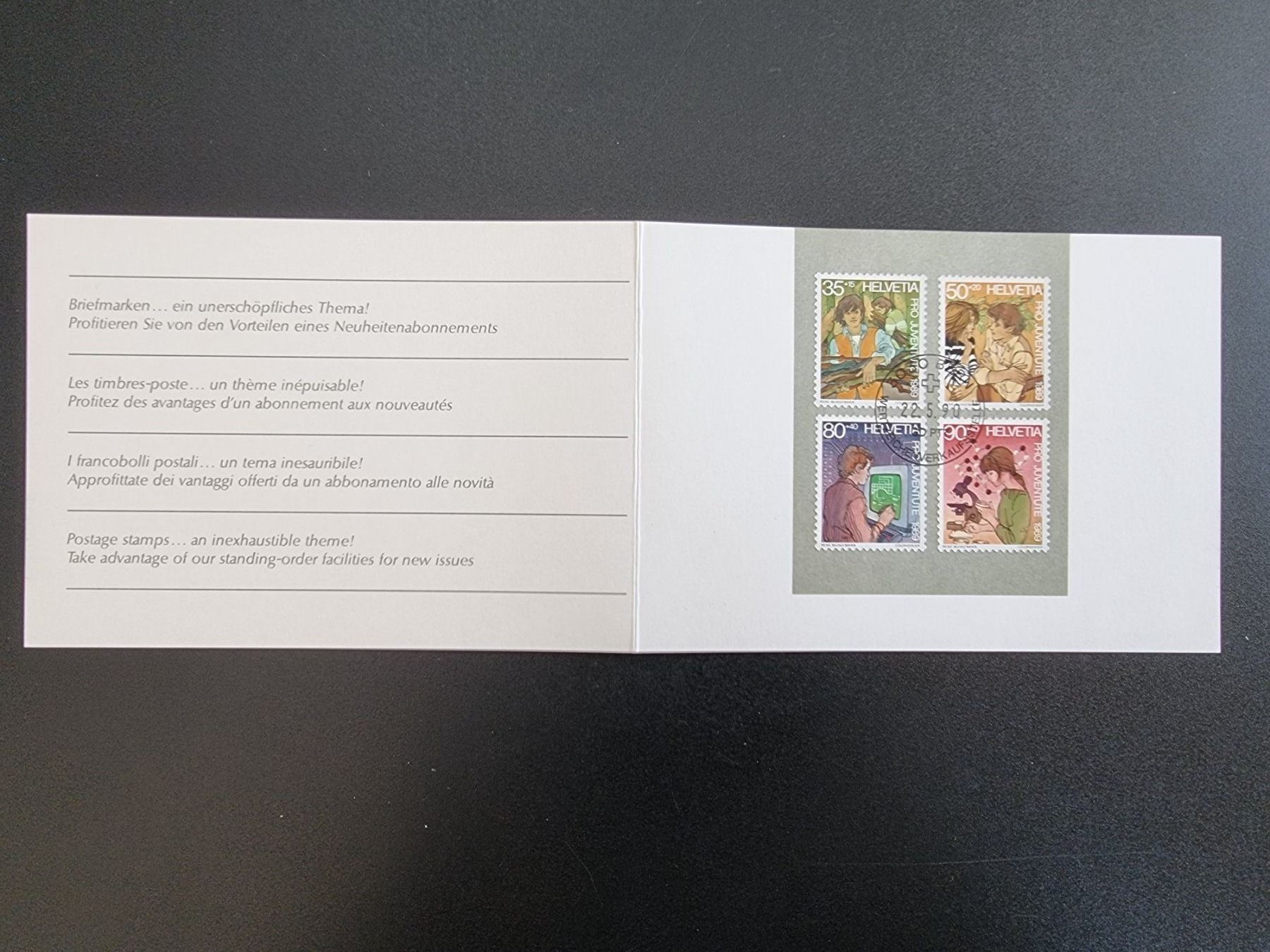 Alle Briefmarken: Briefmarken 1990 (Pro Juventute) – Neu (gemäss Beschreibung) aus Zumikon von chv_w96q 1