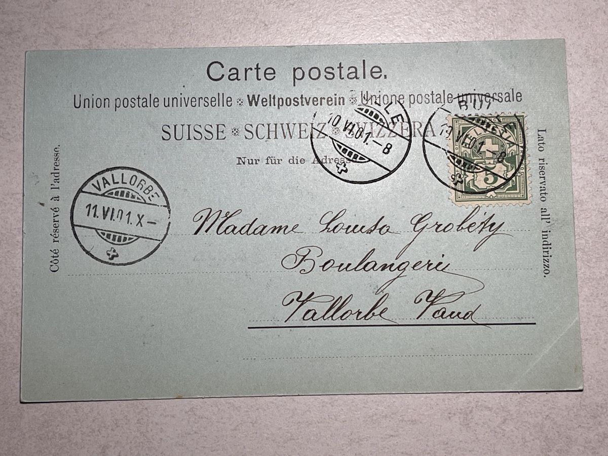 Cartoline postali: Souvenir de Bulle le Chateau – Usato da Strengelbach venduto da Aschatan5 1