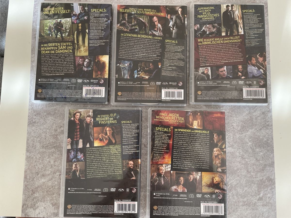 Tutti i DVDs: Supernatural  – Usato da Moosseedorf venduto da Mojash3 1