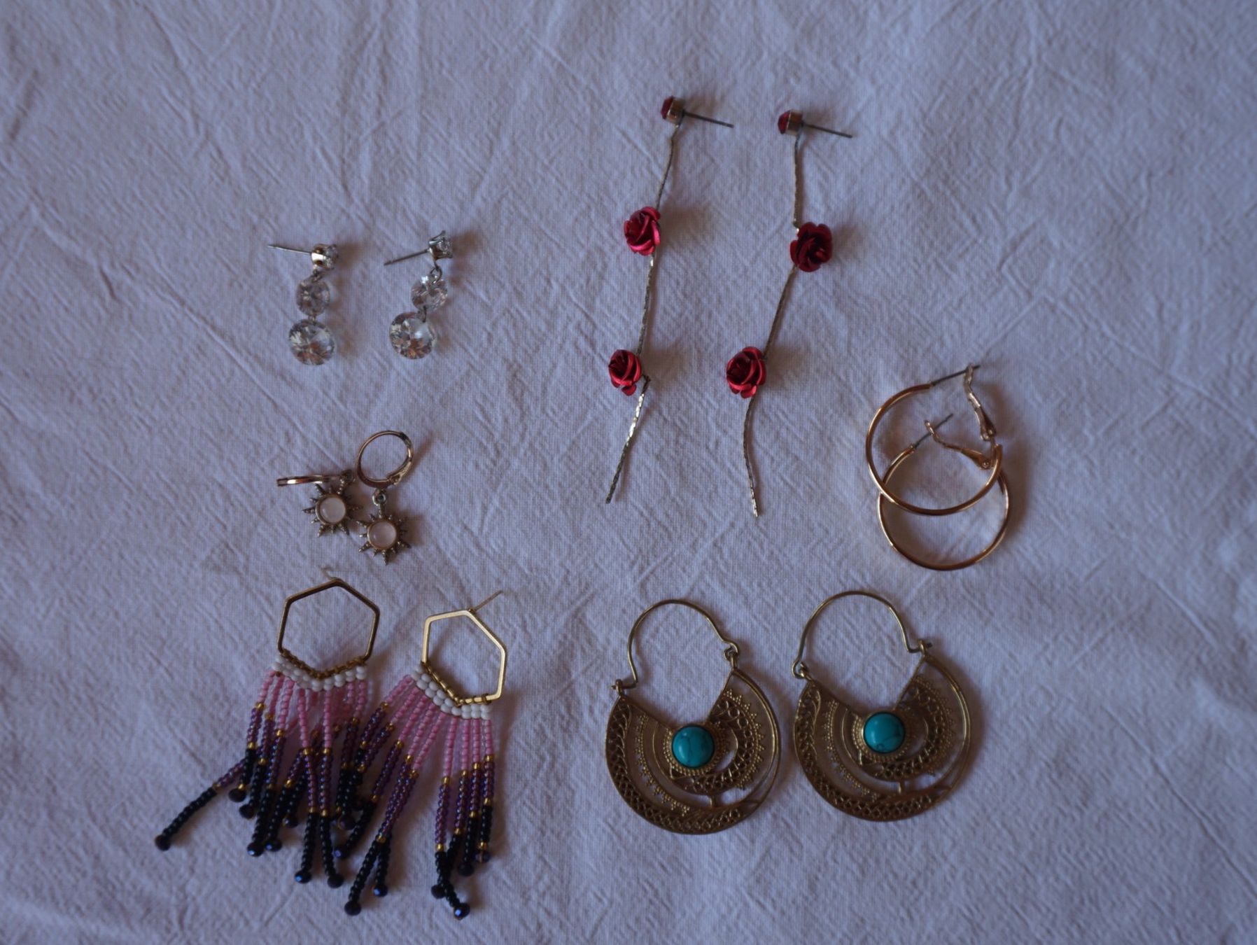 Orecchini pendenti & Orecchini a lobo: Différentes boucles d'oreille – Usato da Clarens venduto da dia_sw29 3