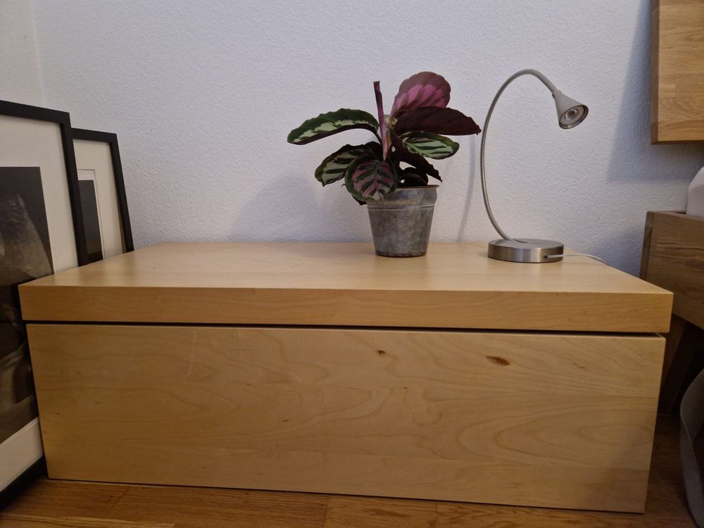 Kommode Box Truhe mit aufklappbarem Deckel Ikea Malm Kaufen auf Ricardo