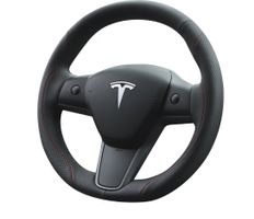 Fodera per Volante Cucita per Tesla Model 3 / Y