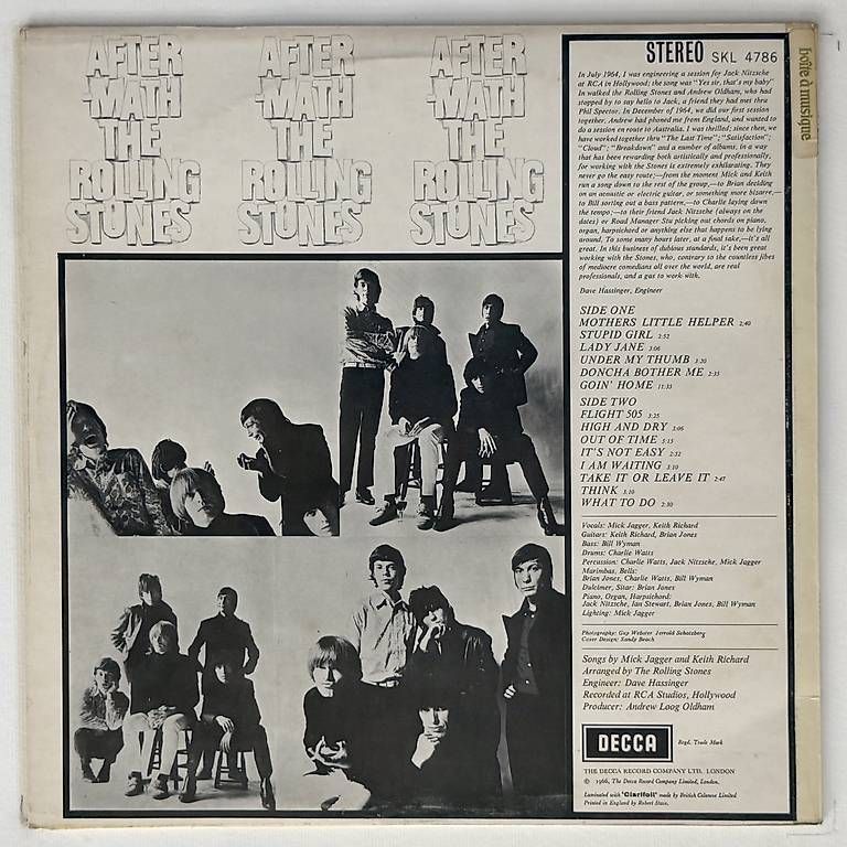 Vinyles: The Rolling Stones  Aftermath – D'occasion à Basel par dietschy77 1