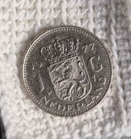 1 Hölländischer Gulden Jahrgang 1977