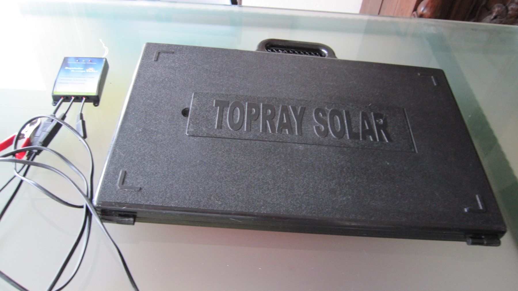 Dispositivi a energia solare: TOPRAY Solarpanel in Kofferform – Usato da Horgen venduto da sarahbuechler01 1