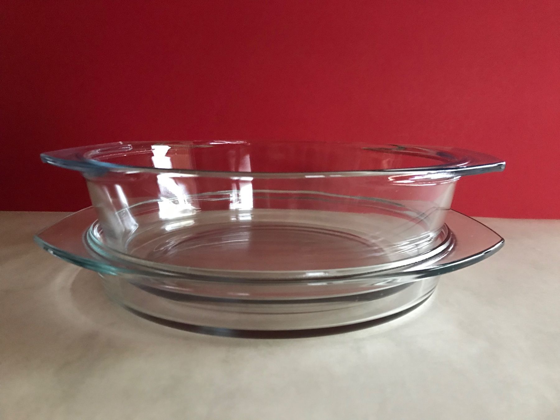 Teglie da forno: Auflaufform Gratinform Backform Bräter m. Deckel SIMAX 2,5 L – Usato da Däniken SO venduto da allerlei54 6