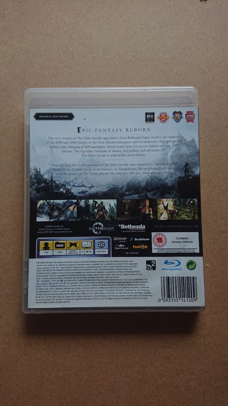 Jeux: The Elder Scrolls V Skyrim PS3  – D'occasion à Chur par FreakofRarity 1