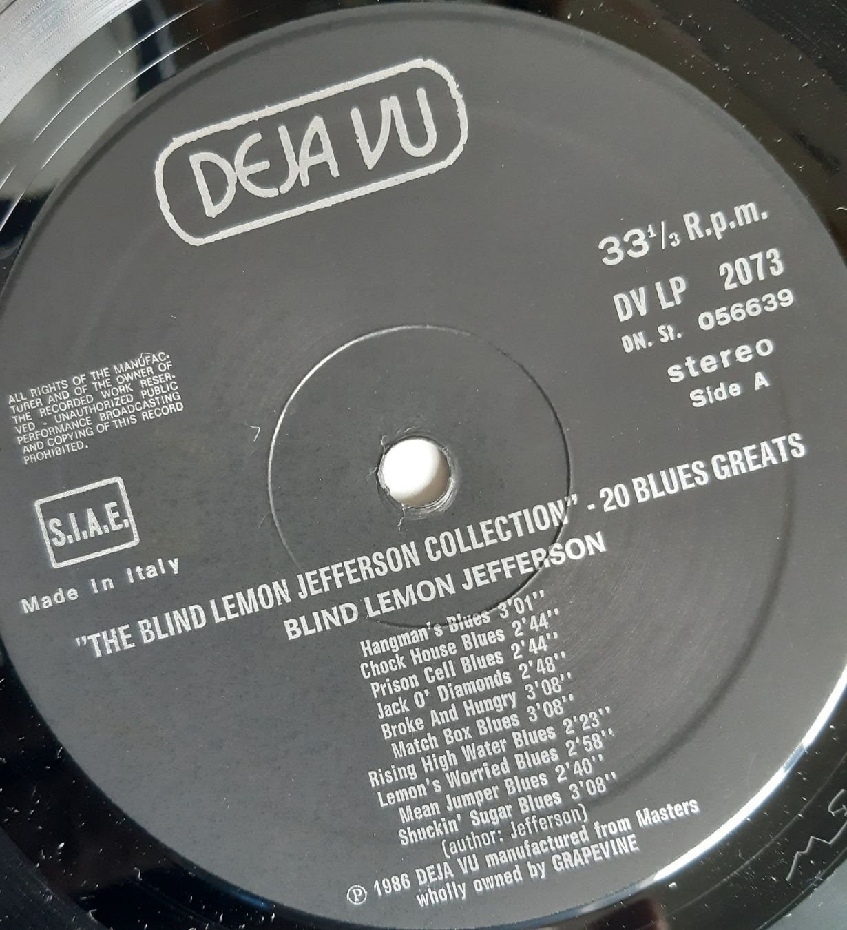 Dischi in vinile: BLIND LEMON JEFFERSON: The Jefferson Collection – Usato da Frick venduto da kyb_yq8h 2