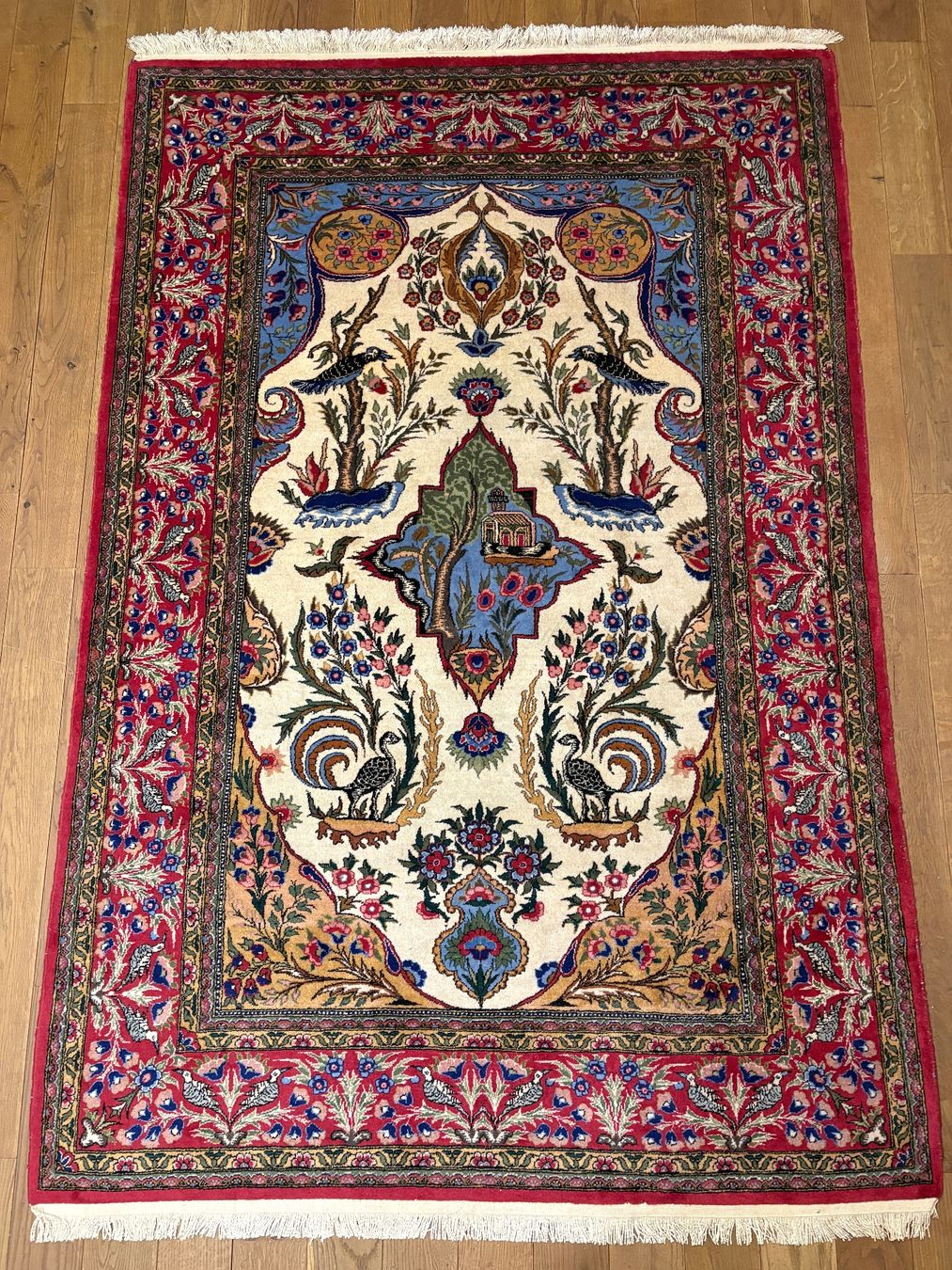 Tappeti: Antiker Kashan - handgeknüpfter Perserteppich – Usato da Bennau venduto da Mayer_Carpets 2