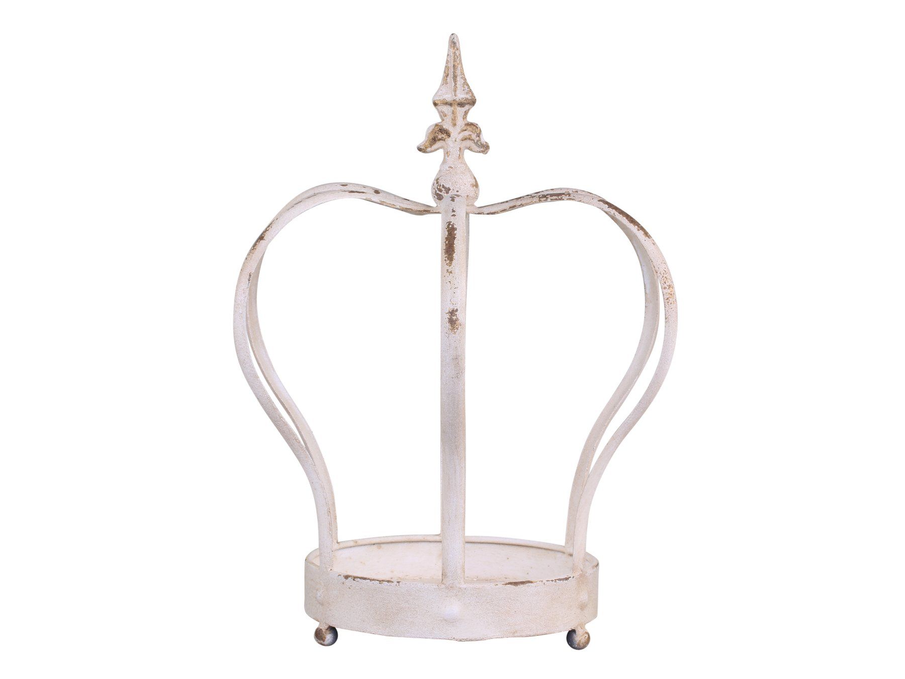 Portacandele: Grosse Krone aus Eisen, Höhe 45 cm – Nuovo e nell'imballaggio originale da Innertkirchen venduto da Glatthard-Interior 1