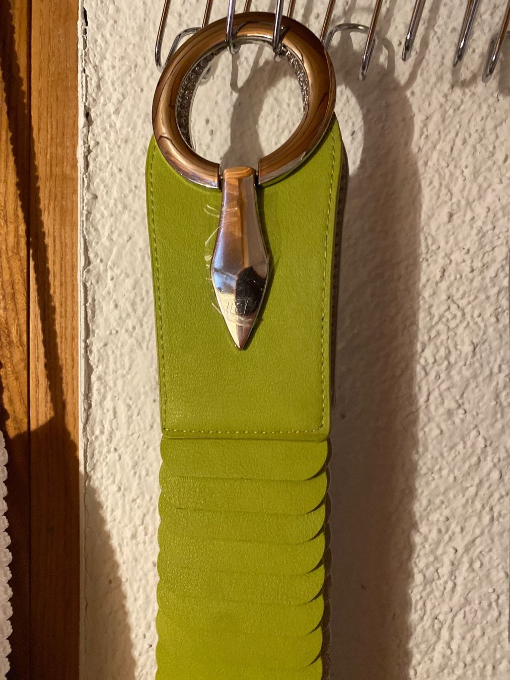 Cinture: DAMEN STRETCH GÜRTEL,GRÜN – Nuovo e nell'imballaggio originale da Meienried venduto da ManuelaBoutique 3