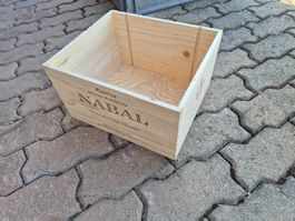 Weinkiste 6er leer 32.5x28.2x18.7 cm