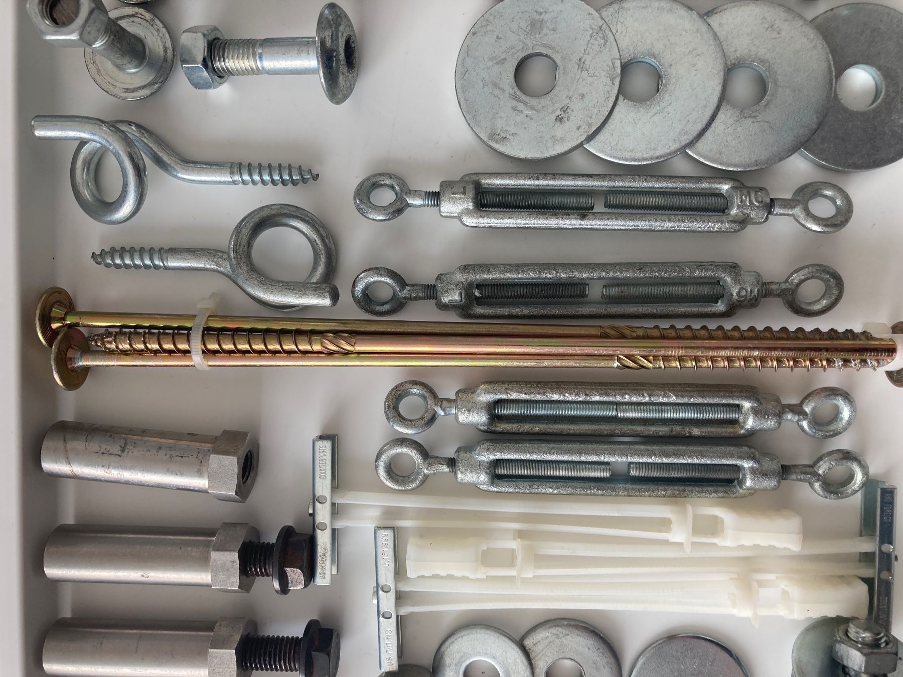 Ferramenta: Verschraubungen M8 > M12 - Ringmuttern  - Hacken - Spanner – Nuovo (secondo la descrizione) da Zürich venduto da mast728 3