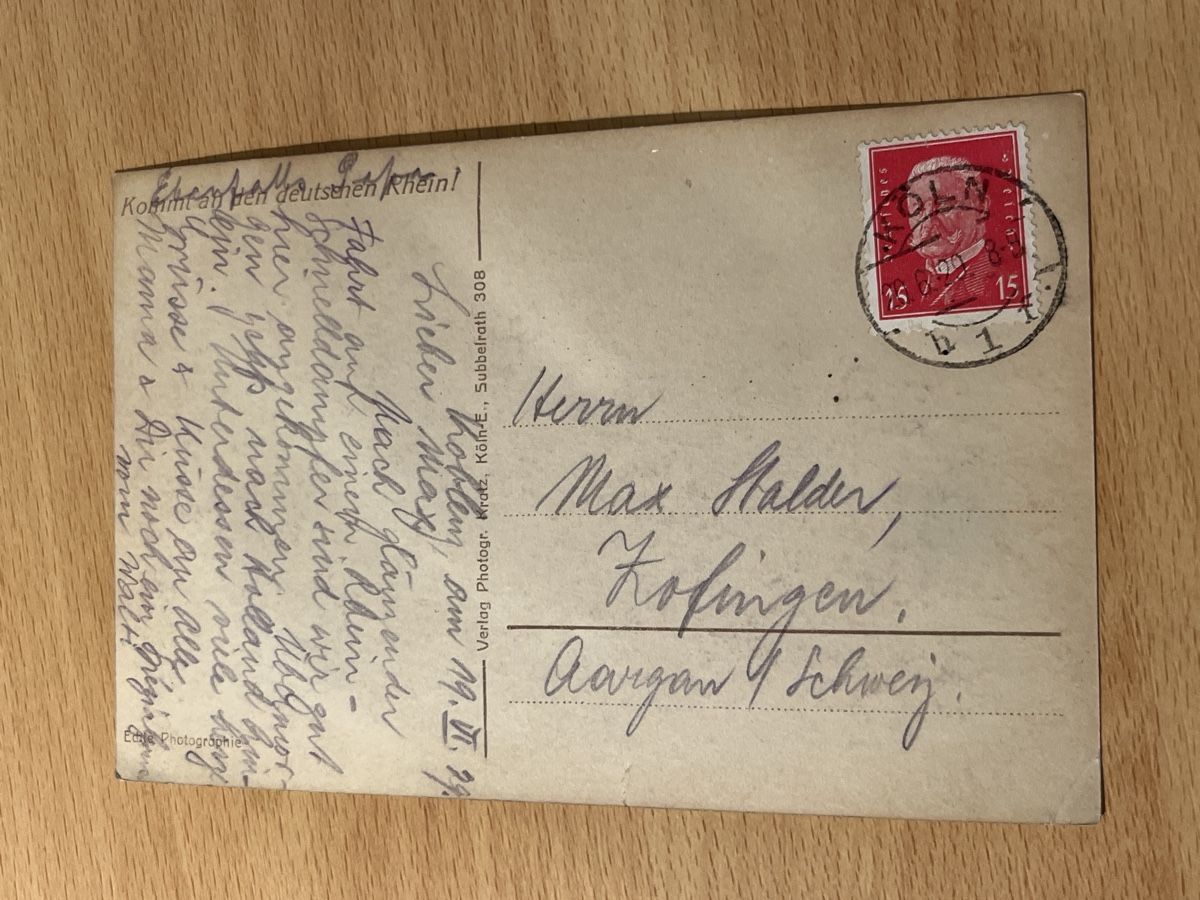 Cartoline postali: Alte Ansichtskarte Deutsches Eck Koblenz, Top Zustand! – Usato da Hinwil venduto da Chuan2 1