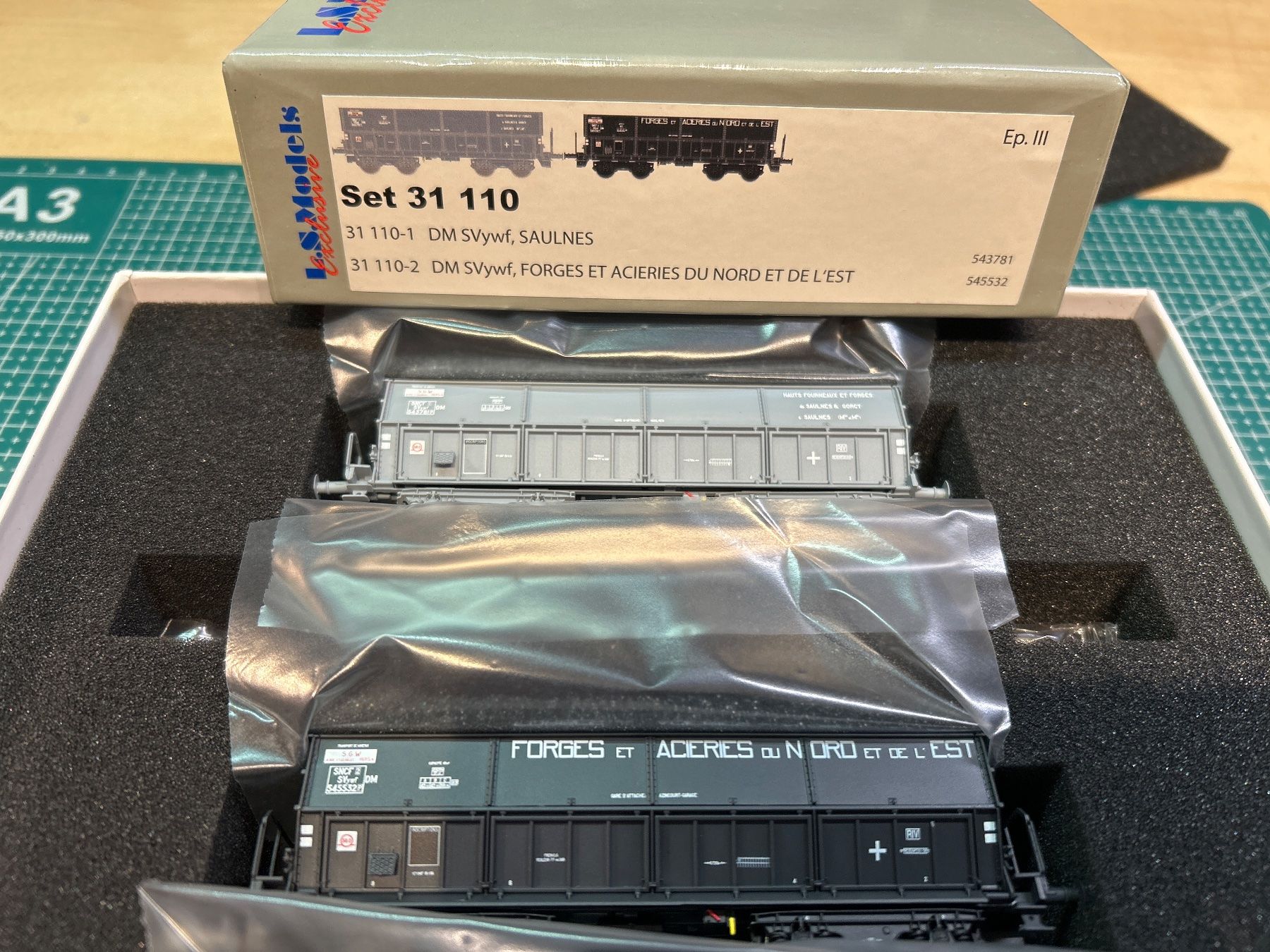 LS Models Modelleisenbahnen: L.S Models Set 31 110, SNCF SVywf – Neu und originalverpackt aus Toffen von pog68