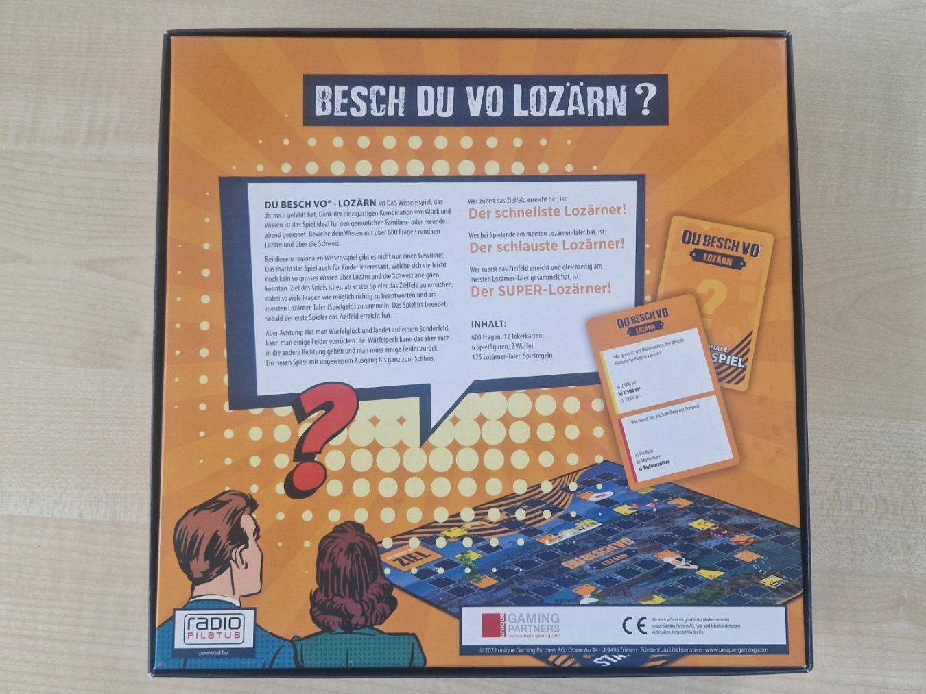 Giochi: Du besch vo Lozärn – Usato da Malters venduto da page02 1