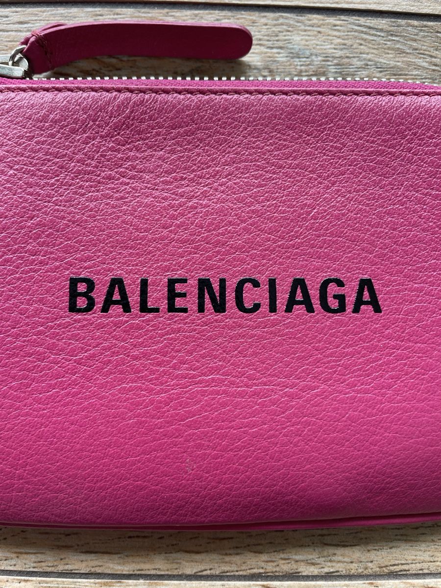 Balenciaga Portefeuilles: Pochette Rose Balenciaga  – D'occasion à Geneve par orange1957 2